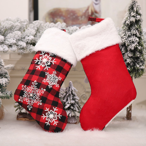 Yiwu Shuangyuan Direct Sale 46.5*27.5*4cm Decorative Xmas gift Stocking