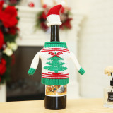 Knitted Plush  Exquisite Assorted Bag Christmas Wine Bottle Cover