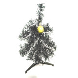 Spiral Rope Light Wire Frame Wellhead Black Outdoor Christmas Tree