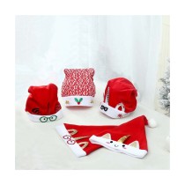 Wholesale Yiwu Shuangyuan 48*28cm Adult Red Christmas Hat