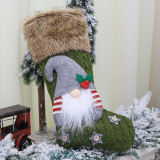 Christmas Stockings Gift Knit Socks Xmas Lovely Gift Bag For Children Fireplace Tree Christmas Hanging Party Decoration