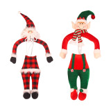 Christmas Tree Doll Hugger Santa Claus Elves Doll Cute Soft Doll Xmas Tree Decoration Home