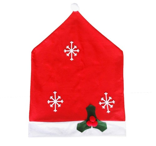 Wholesale Plain Precious 3D Christmas Chair Cover