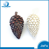 paper mache/paper pulp pine cone decorations for christmas/autumn