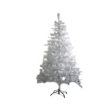 Miniature Blue Real Lights Glass Christmas Trees