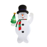 2021 New Design High Sales Christmas Inflatable Shine Bear For Holiday Wedding Party Decoration Supplies Ornament Craft Gifts