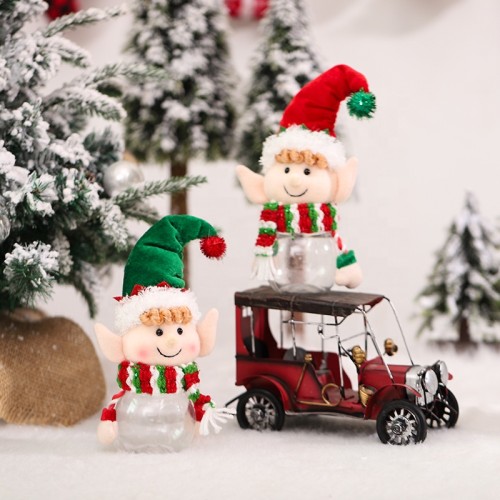 Hot sale Lovely  Hanging Christmas Elf Toy of  Christmas Tree Decoration
