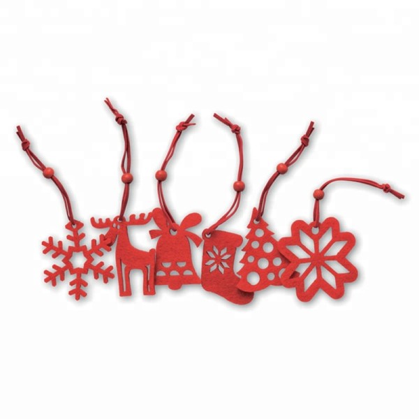Hot-selling Felt Christmas Tree Hanging Decoration