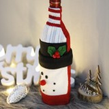 2020  Cute Xmas Gift Wine Bottle civer Christmas gift Wine Bottle Cover