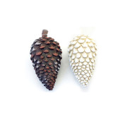 paper mache/paper pulp crafts of acorn for christmas/autumn/home decoration