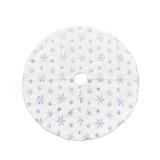 Shiny Color New Arrival Nordic Style Fancy Christmas Tree Skirt