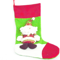 Christmas stockings decorated with children's candy bags Christmas stocking ornament