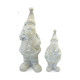 paper mache standing santa for christmas decoration and gifts