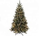 7.5 Green Slim Artificial Led Christmas Tree