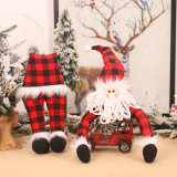 Christmas Tree Doll Hugger Santa Claus Elves Doll Cute Soft Doll Xmas Tree Decoration Home