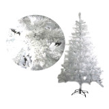 Miniature Blue Real Lights Glass Christmas Trees