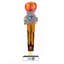 miller genuine draft custom beer tap handle