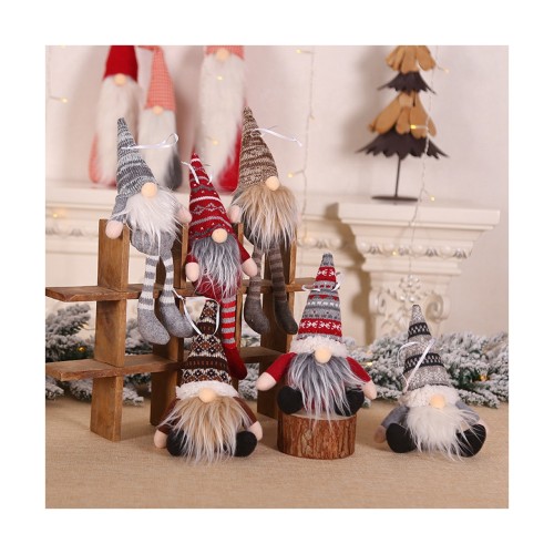 Wholesale Light Up Cute Christmas forester Xmas decoration doll For Christmas