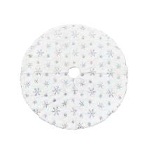 Shiny Color New Arrival Nordic Style Fancy Christmas Tree Skirt