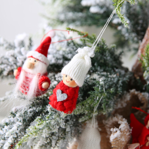 Christmas Gifts For Children Santa/Angel/Reindeer Doll For Christmas Decoration