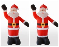 Inflatable Santa Claus for Outdoor Decoration Christmas Decoration All Christmas Friend SY XMAS 190T Fabric Red SYLRB-051937