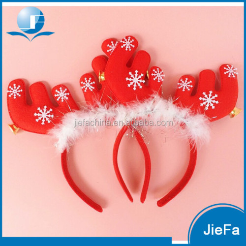 2017 Manufacture New style headband high quality Christmas party hair clasp