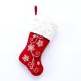 2021 Large Christmas Stocking Lovely Bags For Children Fireplace Christmas Decoration Gifts