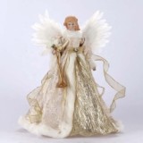 Christmas Wing Standing Angel Doll Tree Pendants Home Decor 2021 Christmas Decoration New Year Festival Navidad