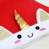 Wholesale Yiwu Shuangyuan 48*28cm Adult Red Christmas Hat