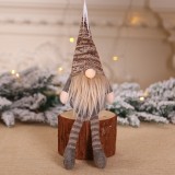 Wholesale Light Up Cute Christmas forester Xmas decoration doll For Christmas