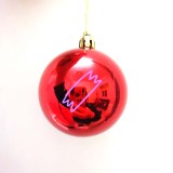 Christmas Tree Decoration Glass Baubles Hand Painted Christmas Ornament