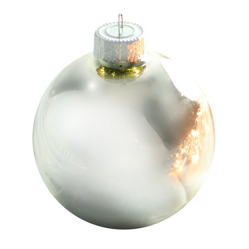 Wholesale custom silver matt glitter Chinese Christmas tree Ornaments ball supplier