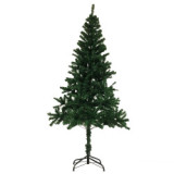 Stock 6ft 180cm Artificial PVC Green Christmas Trees