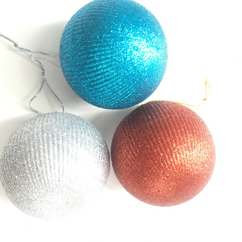 Large white plastic Christmas Ball ornaments 40cm
