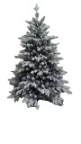 6ft 7ft 8ft 9ft 10ft PET PVC PE Artificial Flocked Christmas Tree