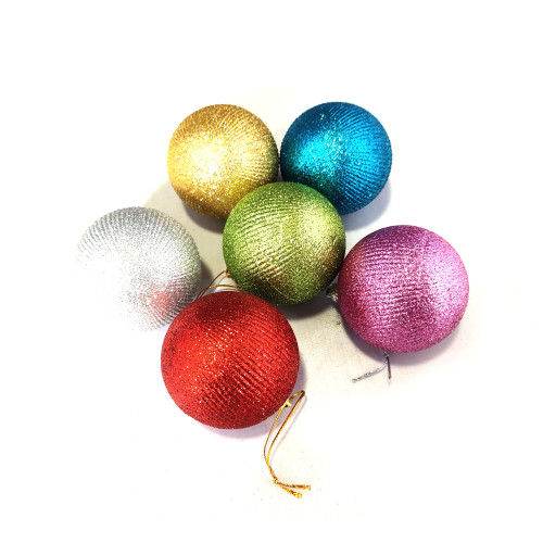 Cheap Ornaments Satin Big Hanging Transparent Large Plastic Christmas Balls