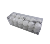 Wholesale custom white matt Chinese Christmas tree Ornaments ball kit supplier