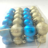 Glass giant plastic Christmas Ball set for Christmas ornaments