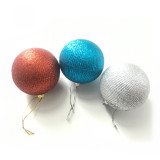 Large white plastic Christmas Ball ornaments 40cm