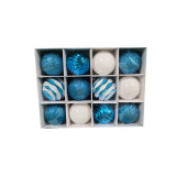 2.76  Shatterproof Clear Large Plastic Stuffed Delicate Decorations Christmas Ball