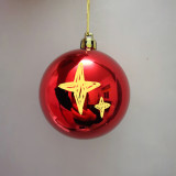 Christmas Tree Decoration Glass Baubles Hand Painted Christmas Ornament