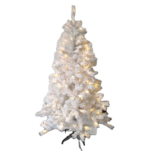 6ft 7ft 8ft 9ft 10ft PET PVC PE Artificial Flocked Christmas Tree