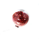 Pearl White Large Tree Clear Acrylic Transparent Light Up Plastic Christmas Balls