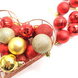 Wholesale Fireproof Plastic Ball Christmas Decoration