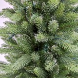 Best selling PE Pencil Slim Artificial Christmas Tree with Metal Base