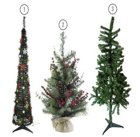 Resin Miniature Modern Christmas Tree