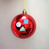 Christmas Tree Decoration Glass Baubles Hand Painted Christmas Ornament