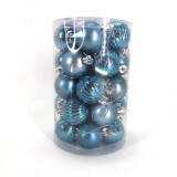 Shatterproof Christmas Balls Decorative Hanging Christmas Ornaments Baubles Set