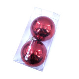 Pearl White Large Tree Clear Acrylic Transparent Light Up Plastic Christmas Balls