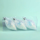 Wholesale Christmas Hanging Ornaments Plastic Christmas Decoration Ball